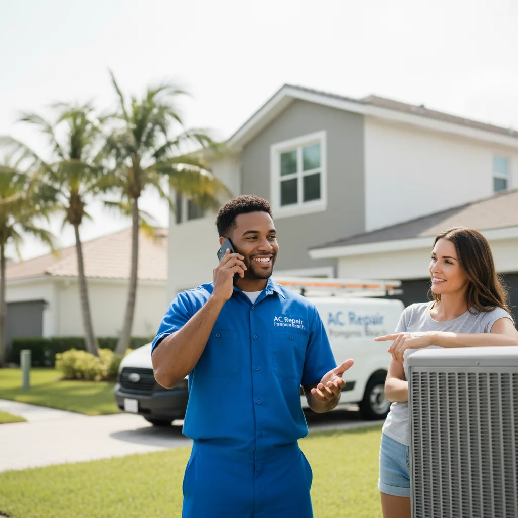 AC Repair Pompano Beach customer support in Hendersonville